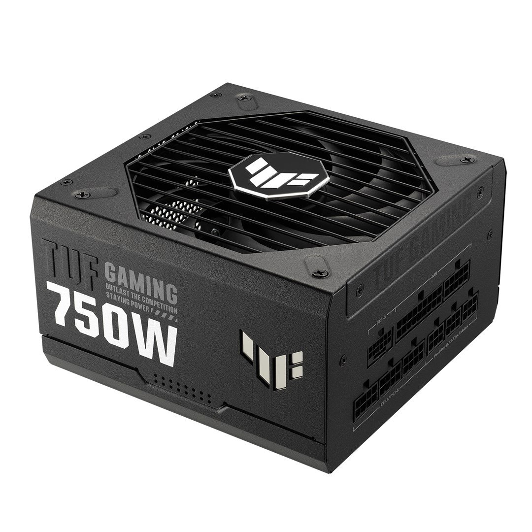 ASUS TUF Gaming Power Supply, 750W Gold, 20+4 pin ATX, Black - Thumbnail 13