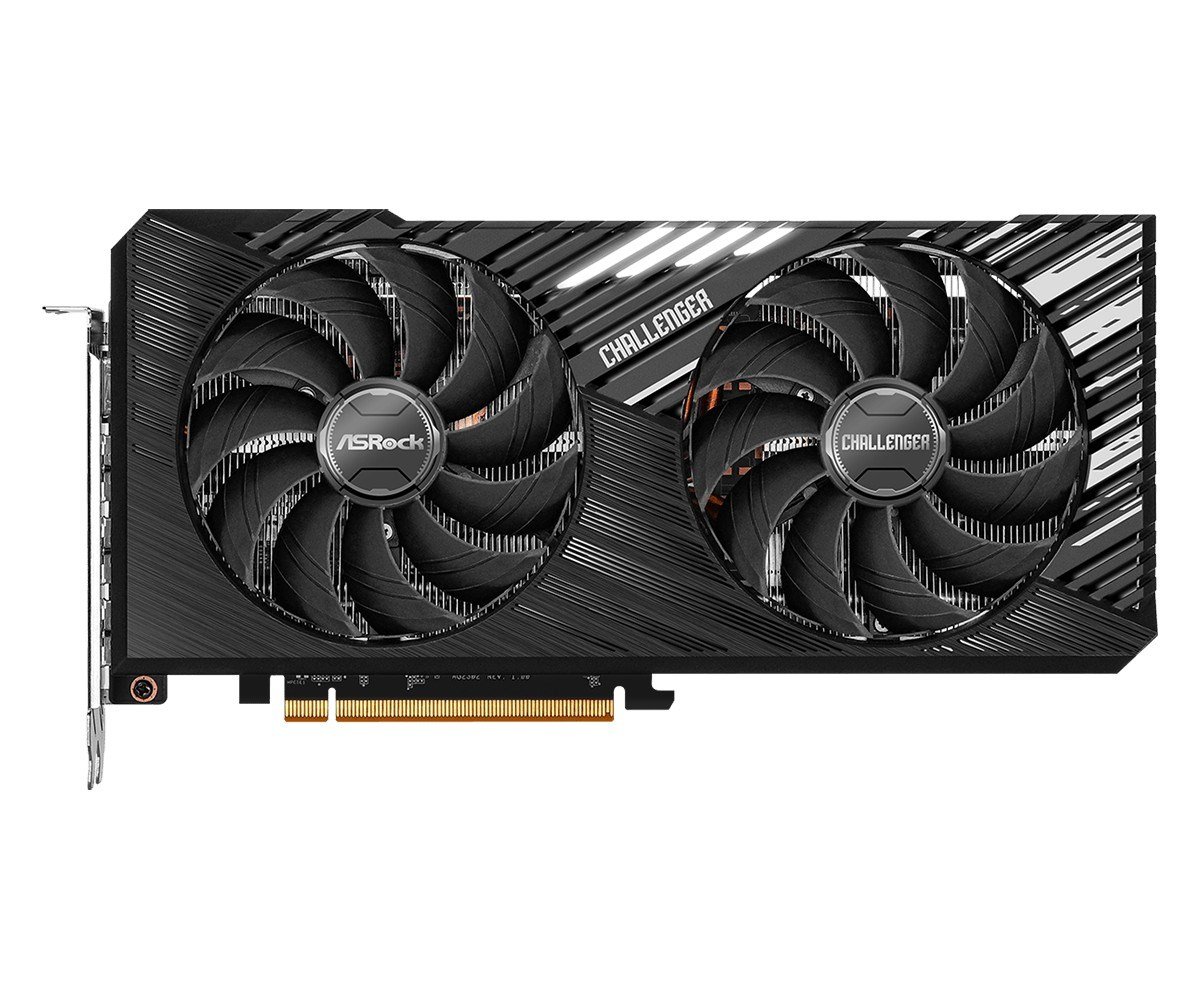 ASRock Radeon RX 7700 XT Challenger OC Graphics Card, 12GB GDDR6 - Image 1