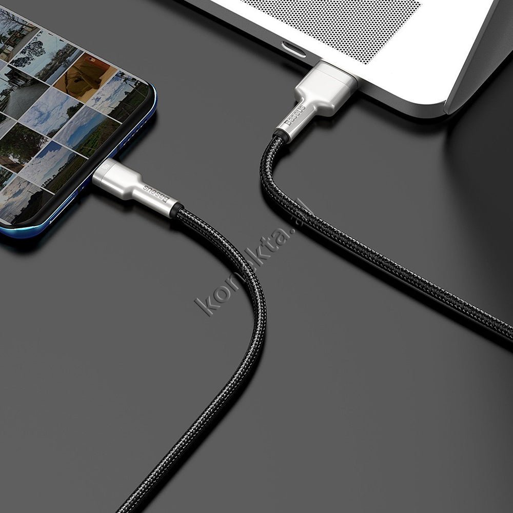 Baseus Cafule USB Cable, 1m, 40W, Type-C - Thumbnail 8