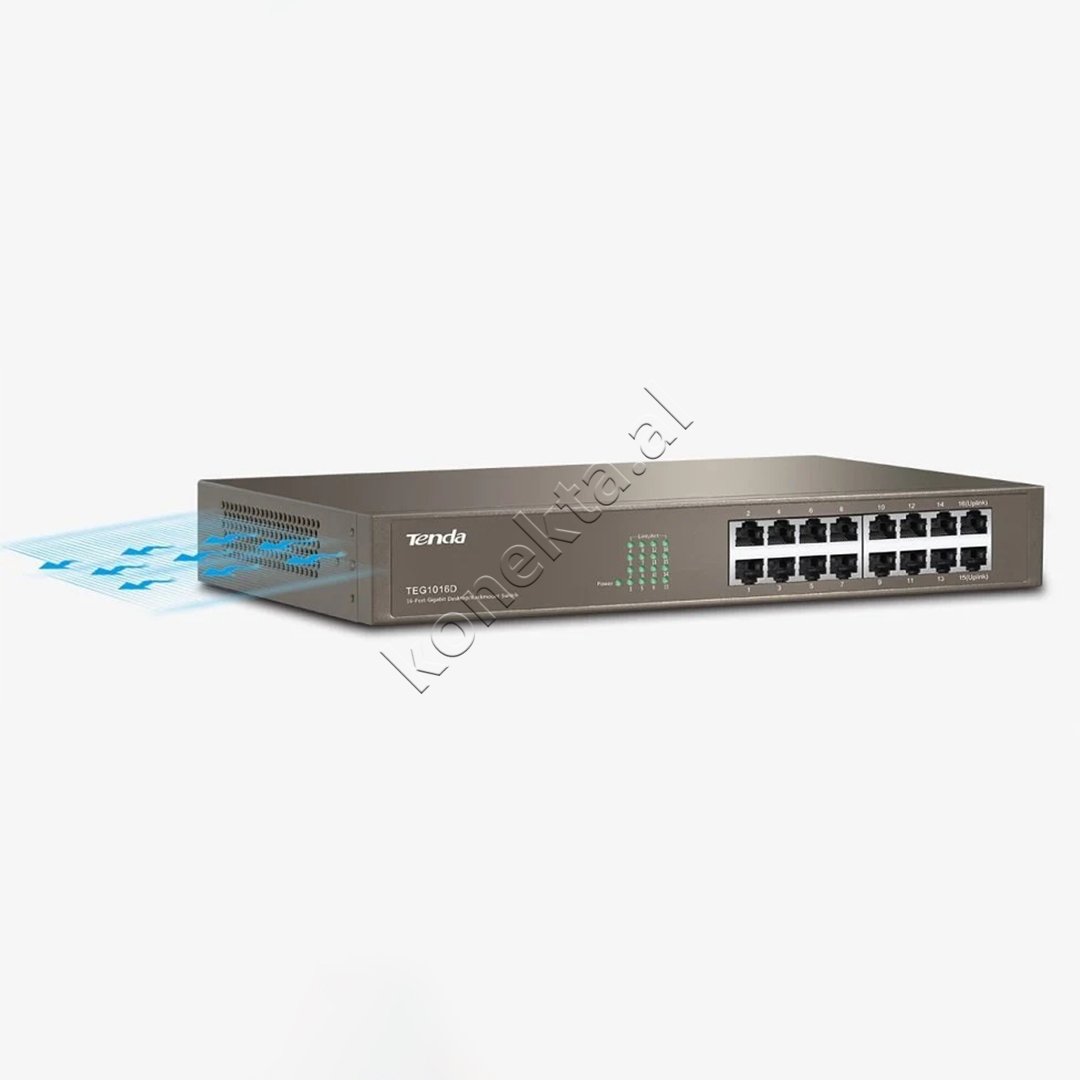 Tenda V6.0 Switch Me 16 Porta - Thumbnail 4