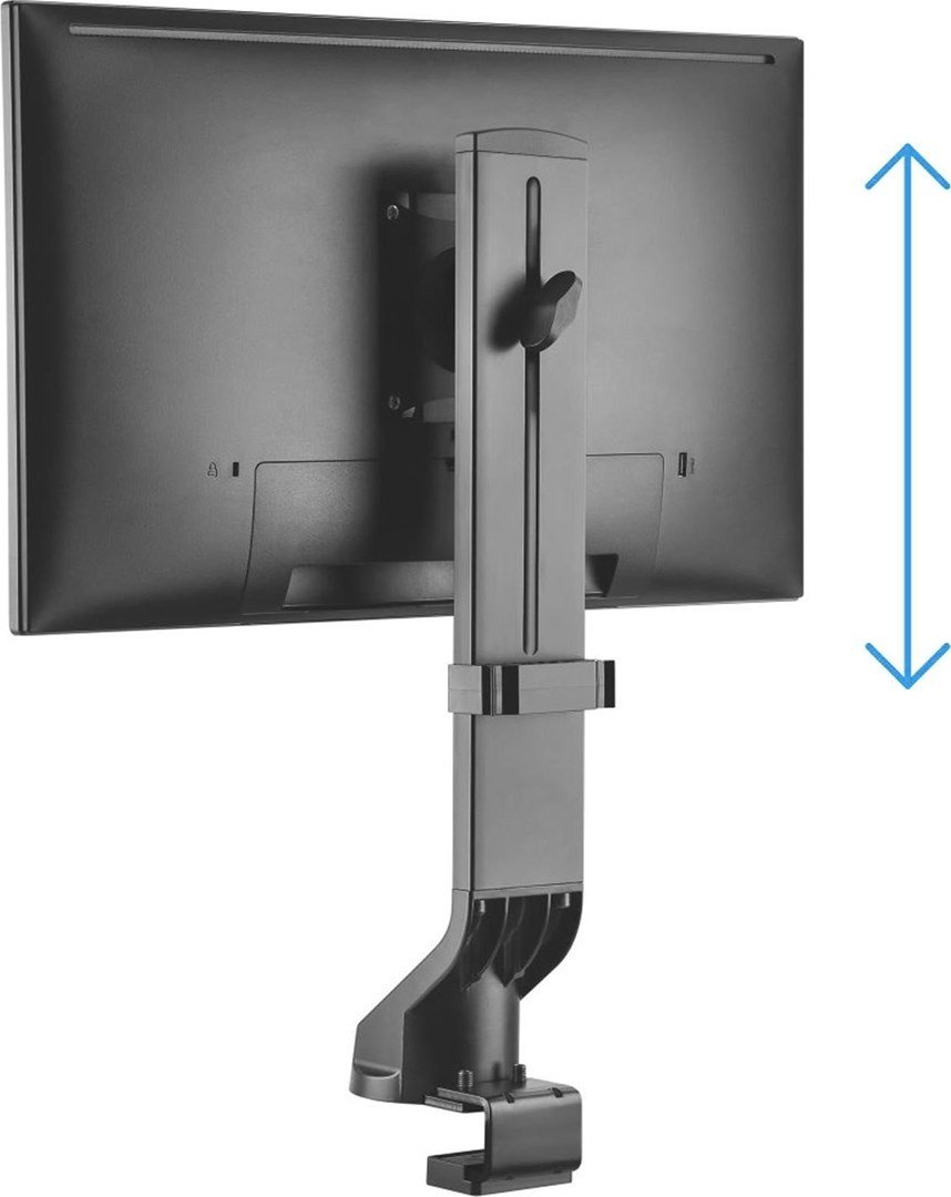 Maclean MC-853 Monitor Stand, 17-32", Black - Thumbnail 3