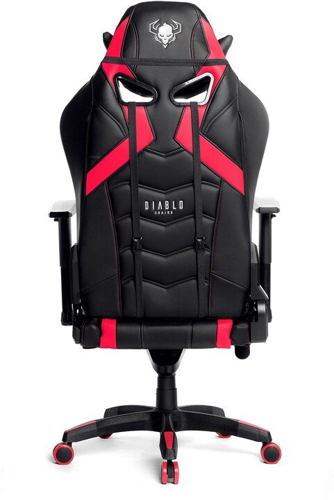 Diablo Chairs X-Ray Gaming Chair, XL, Black / Red - Thumbnail 5