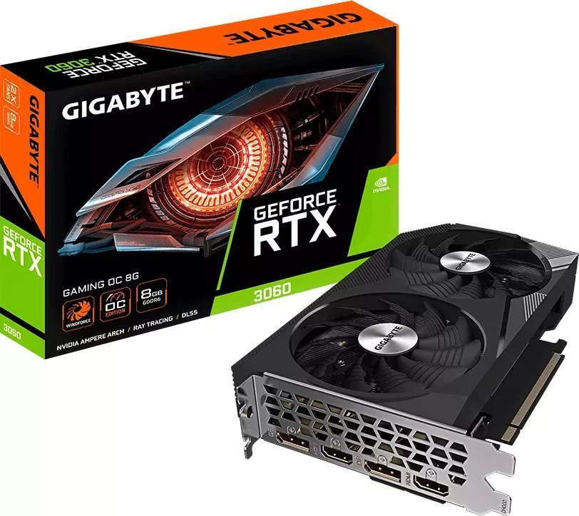 Gigabyte GeForce RTX 3060 Gaming OC 8GB GDDR6 Graphics Card - Image 1