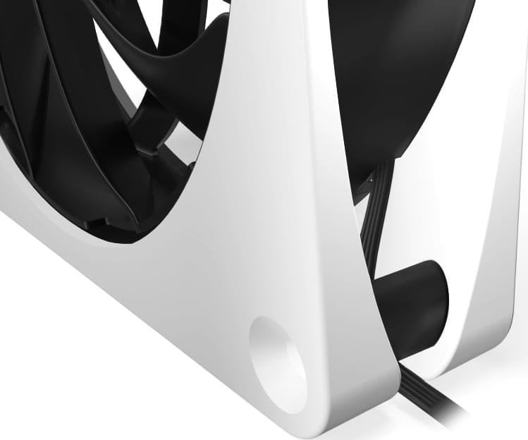 Alphacool Apex Stealth Metal Cooler, 120 mm, White - Thumbnail 4