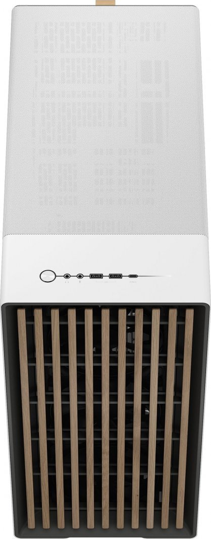 Fractal Design North XL Clear Case, White, Midi Tower - Thumbnail 3