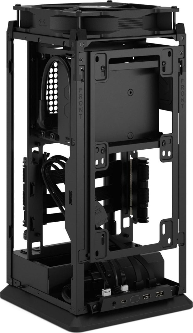 Fractal Design Mood Case, Black, Micro Tower - Thumbnail 6