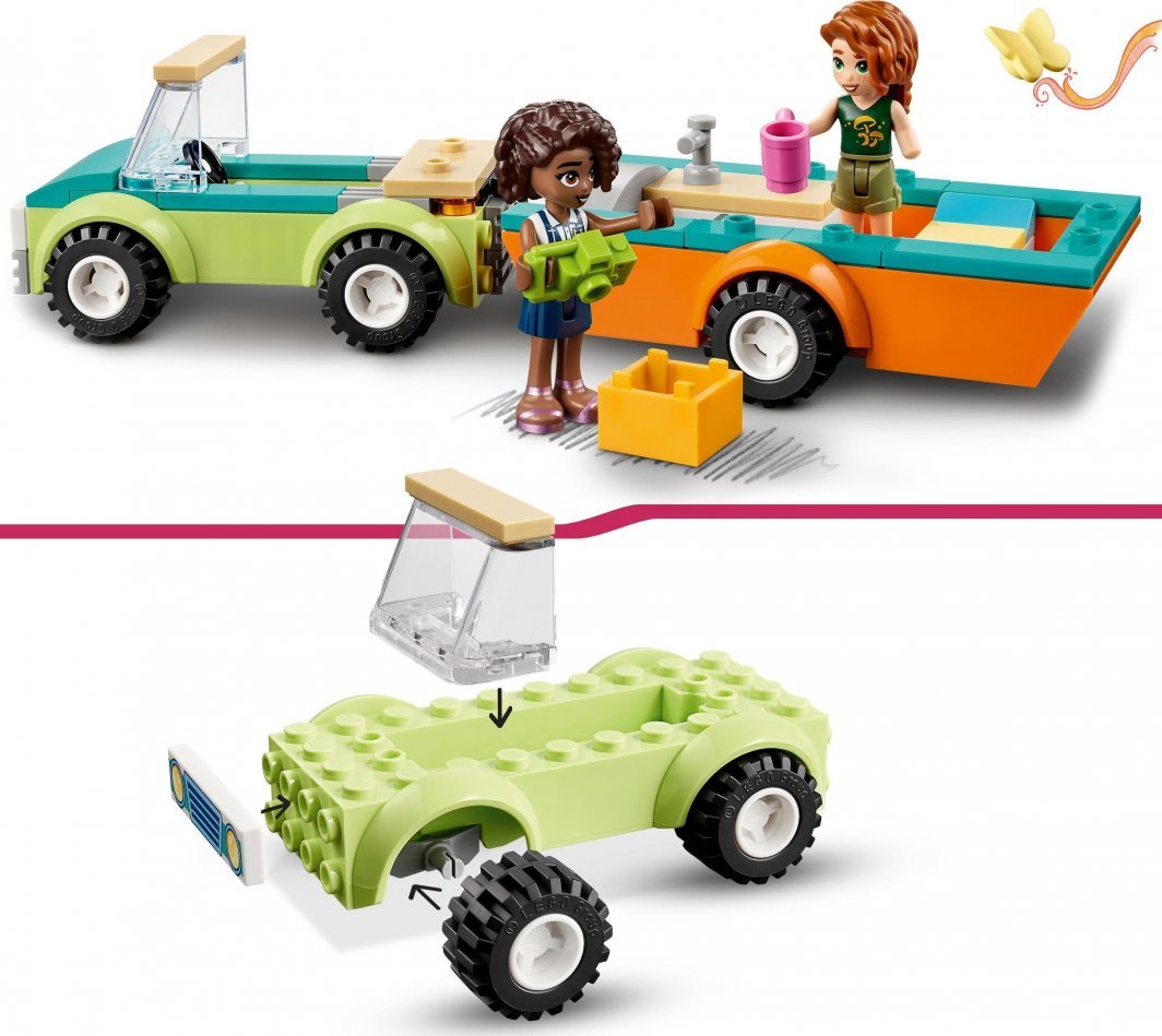 LEGO Friends 41726 Holiday Camping Set, 87 Pieces - Thumbnail 8
