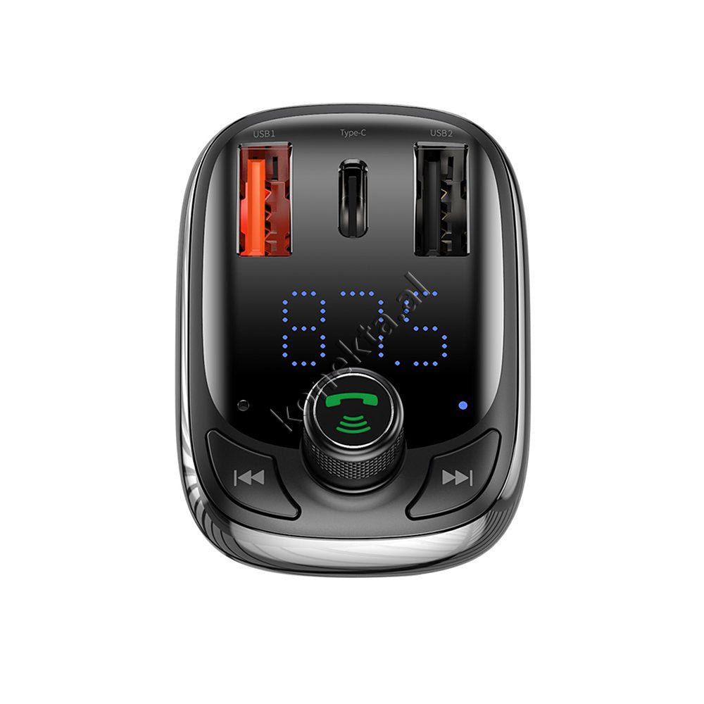 Baseus Karikues I Shpejte 36w Makine Me Mp3 Me Bluetooth Dhe Panel Digjital - Thumbnail 4