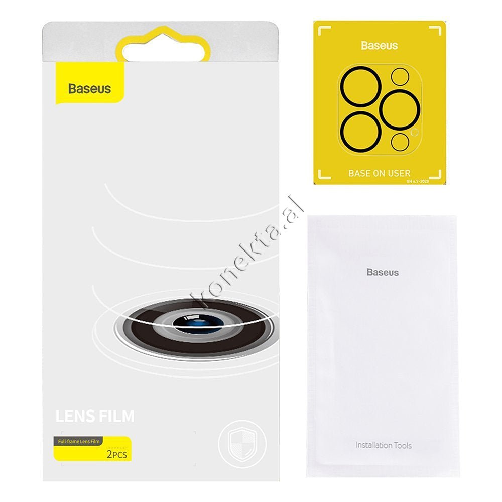 Baseus iPhone 12 Camera Protector 0.3mm - Thumbnail 2