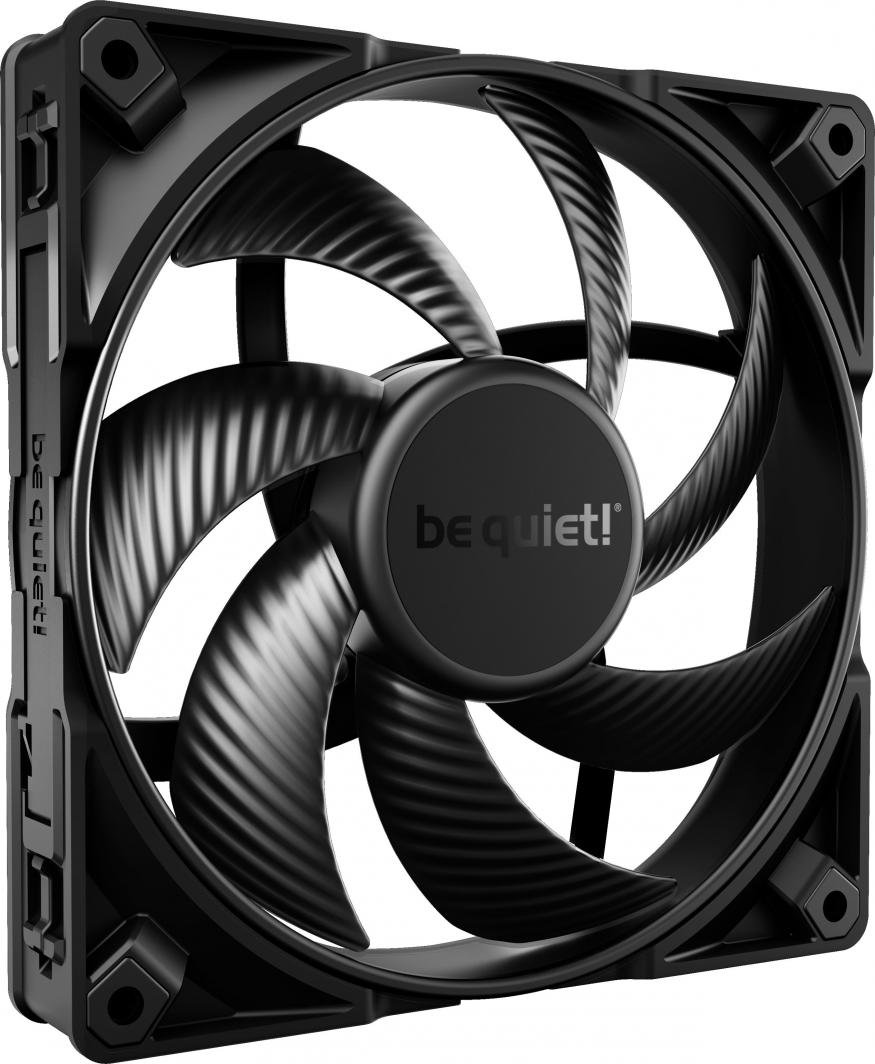 Be quiet! Silent Wings Pro 4 PWM Cooler, 140 mm, Black - Image 1