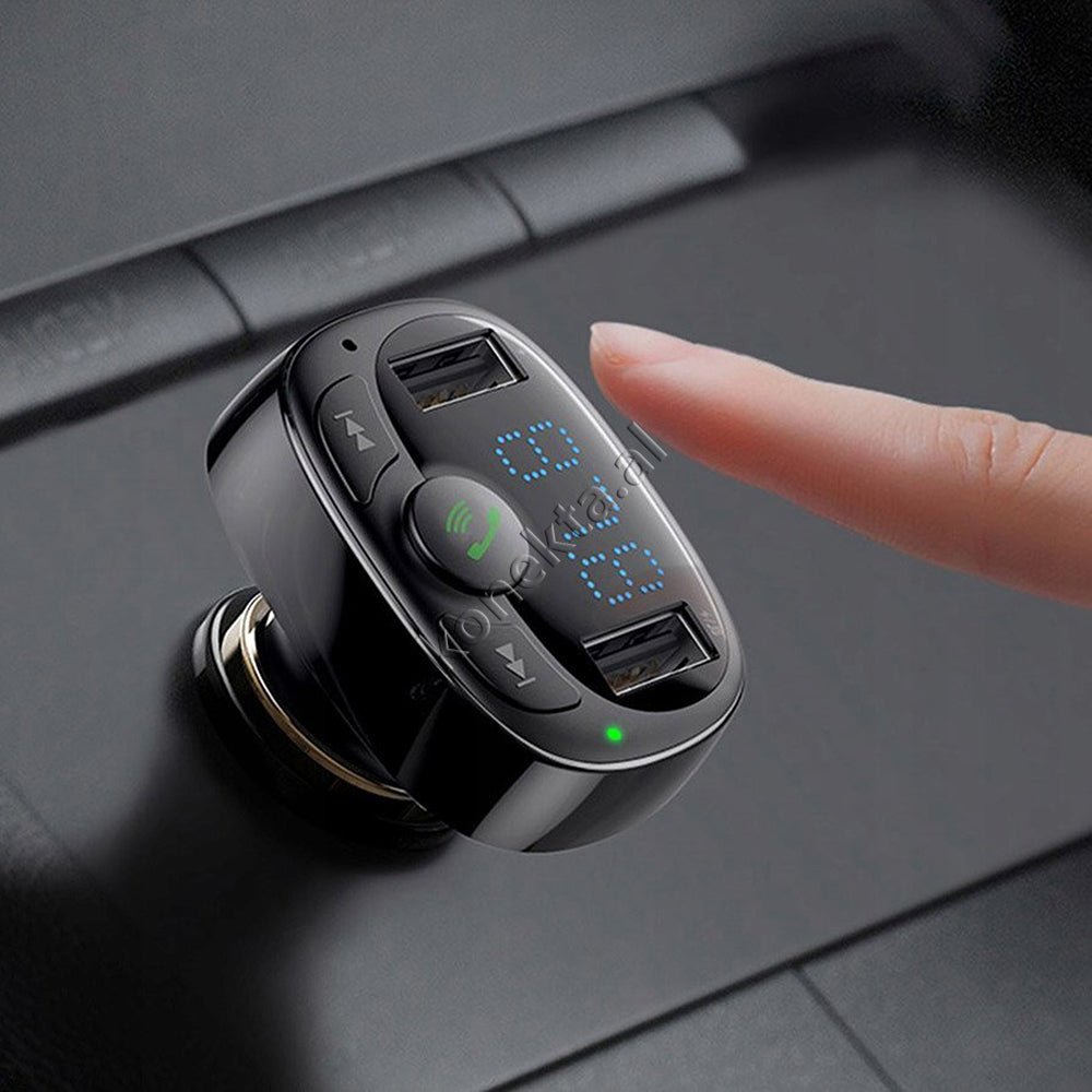 Baseus Car Charger with Bluetooth MP3 and Battery Status Display - Thumbnail 6