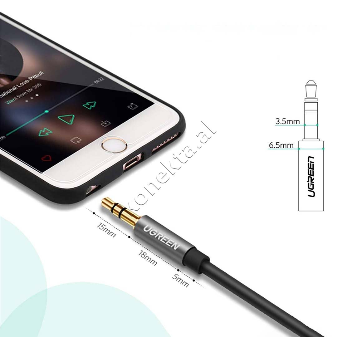 UGreen AUX Cable, 1.5m/2m/5m - Thumbnail 6
