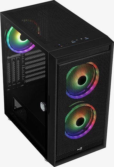 Aerocool Graphite ARGB Case, Midi Tower - Thumbnail 3