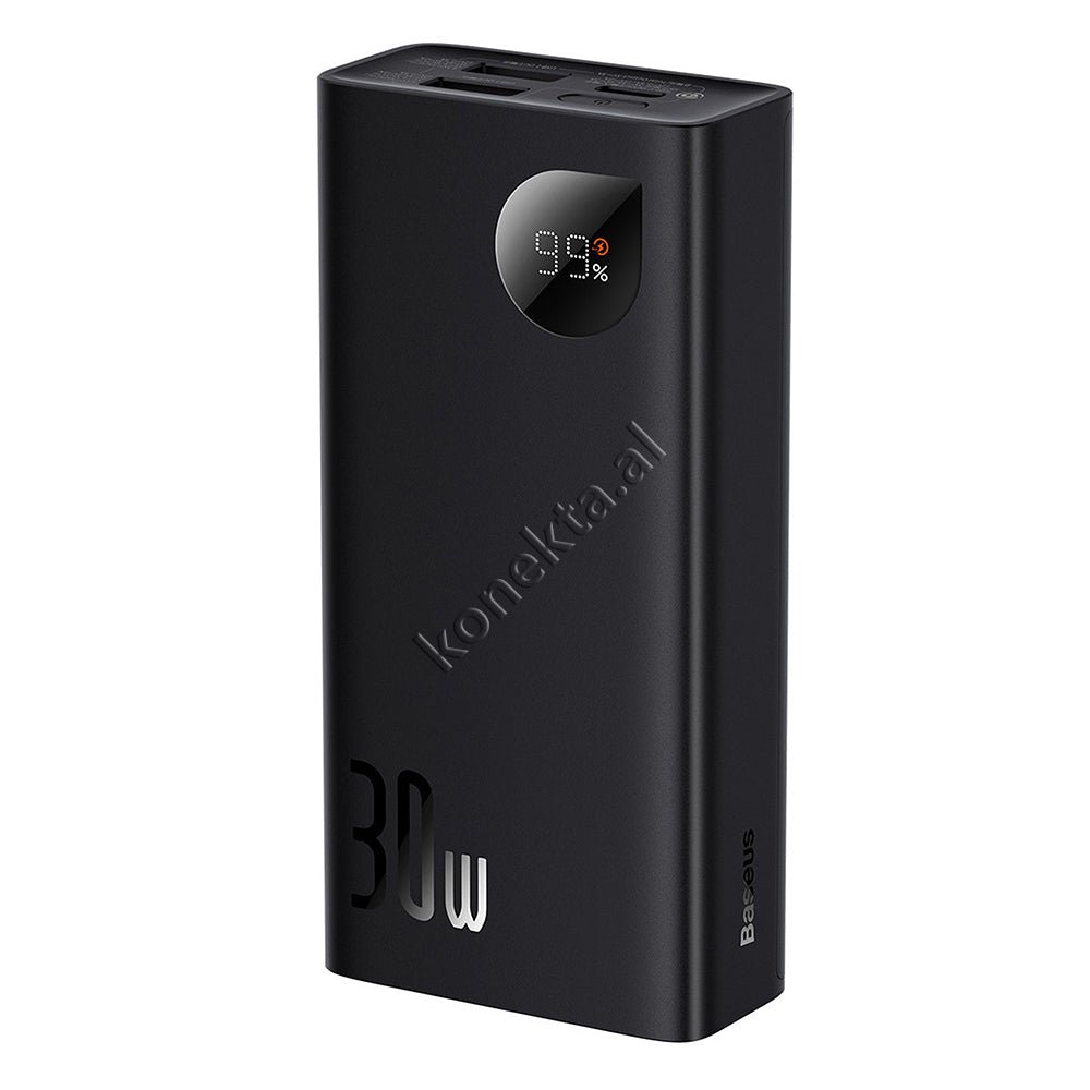 Baseus 20000mAh Power Bank, 30W, Black - Thumbnail 2