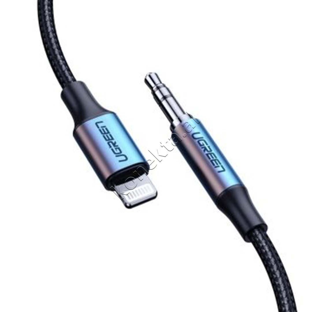 UGreen Lightning to AUX 3.5mm Cable, 1m - Thumbnail 4