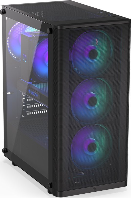 Endorfy Ventum 200 Case, ARGB, Midi Tower - Thumbnail 7
