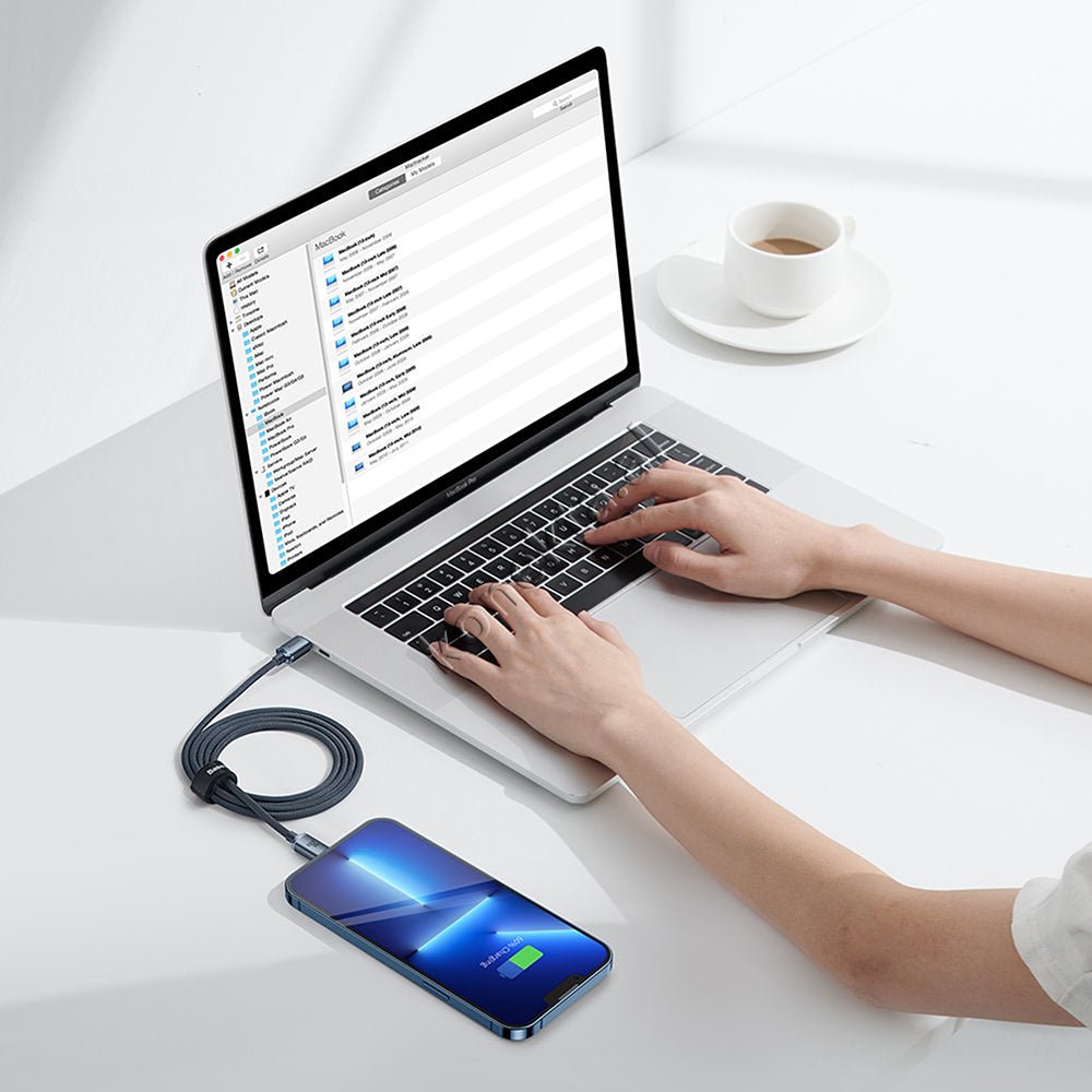 Baseus Type-C to Lightning Charging Cable, 20W, 1.2m - Thumbnail 8