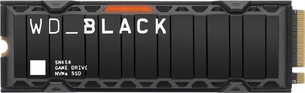 WD Black SN850 SSD, 500GB, M.2 2280 PCI-E x4 Gen4 NVMe - Image 1