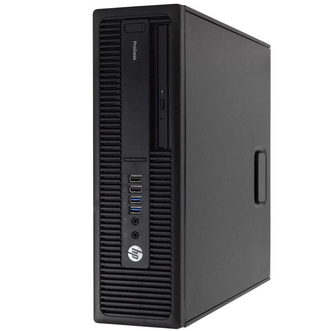 HP ProDesk 600 G2 SFF Desktop, 8 GB RAM, 128 GB SSD, Used - Image 1