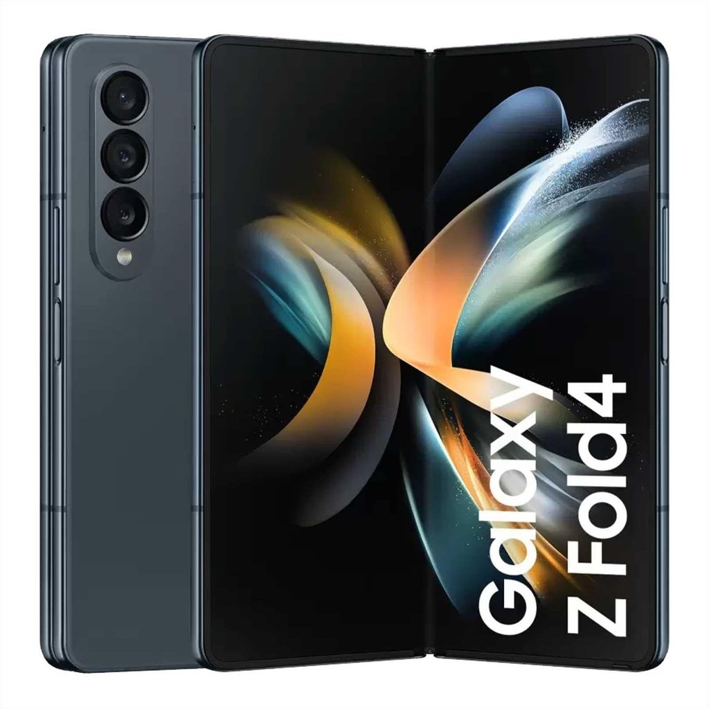 Samsung Galaxy Z Fold 4 Smartphone, 12GB RAM, 256GB, Phantom Black - Image 1