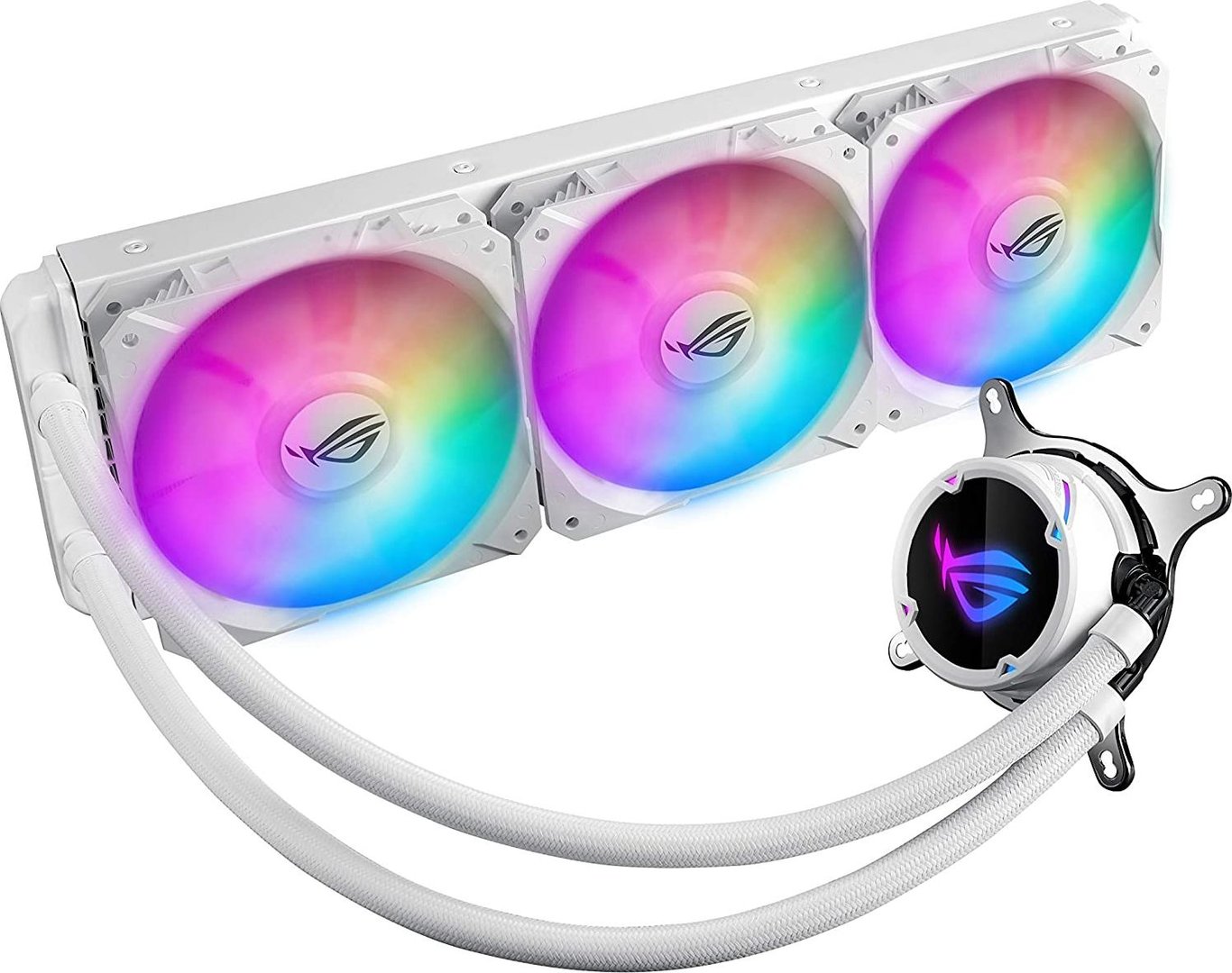 ASUS ROG Strix LC 360 Water Cooler, White Edition - Image 1