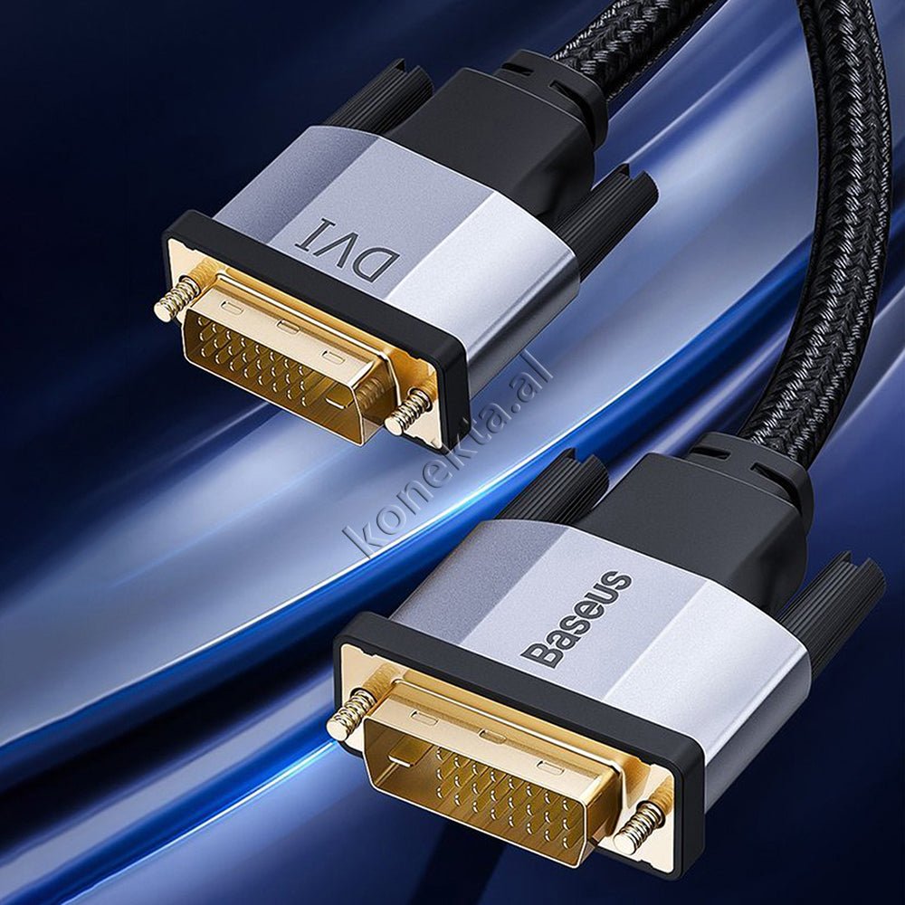 Baseus DVI-D to DVI-D Cable, 1m, Gray - Thumbnail 8