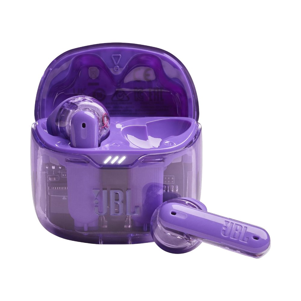 JBL Tune Flex 2 Headphones, Purple - Image 1