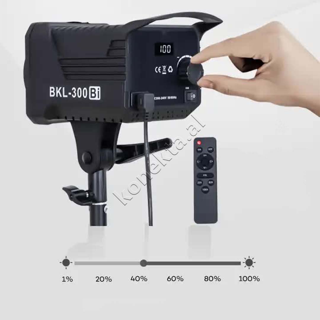 tjetertjeter Tripod, LED Light 150W, Adjustable Height 60-170cm - Thumbnail 4