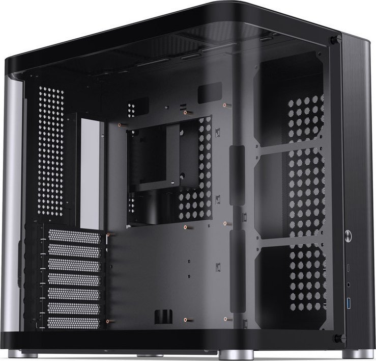 Jonsbo TK-2 2.0 Case, Black, Midi Tower - Image 1