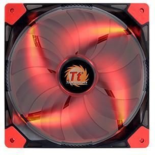 Thermaltake Luna 14 LED Cooler, 140 mm, Red - Image 1