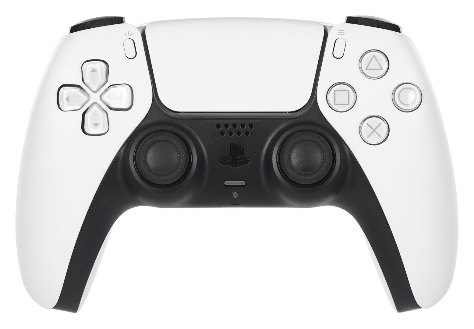 Sony DualSense Controller, PlayStation 5, Wireless, White/Black - Image 1