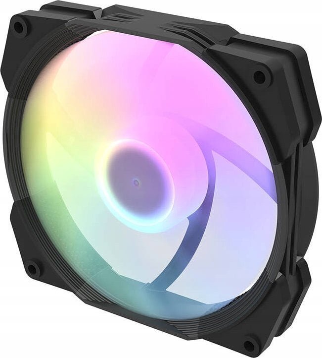 Darkflash S200 PWM ARGB Fan, 120 mm, Black - Image 1