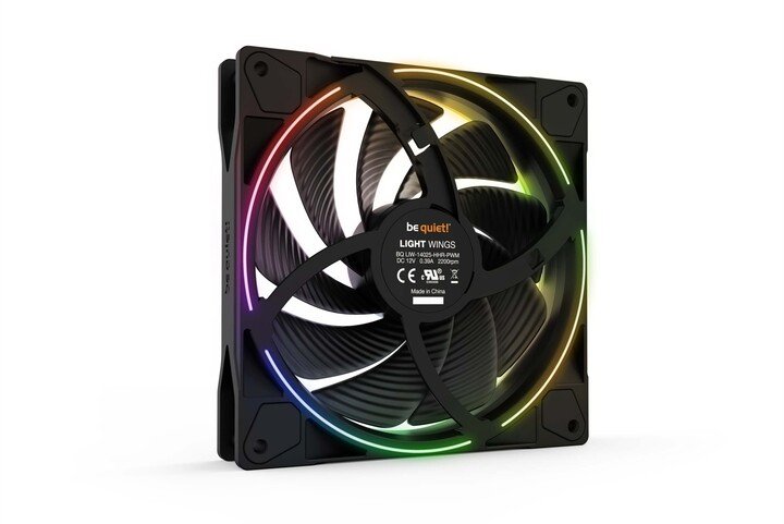 Be quiet! LIGHT WINGS Cooler, 140mm, 3 pieces - Thumbnail 2