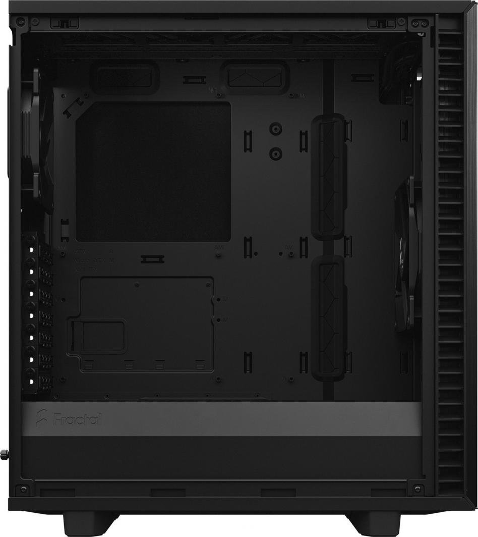 Fractal Design Define 7 Compact Solid Case, Black, Midi Tower - Thumbnail 7