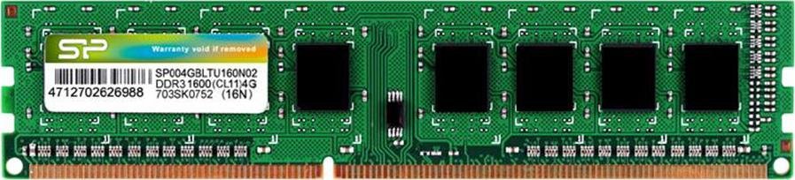 Silicon Power DDR3 Memory, 4 GB, 1600 MHz, CL11 - Image 1