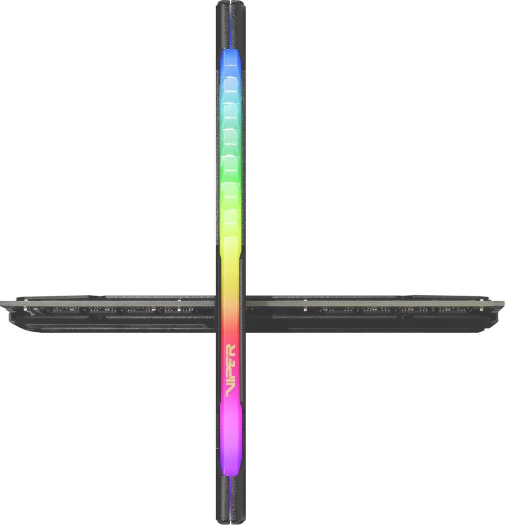 Patriot Viper Steel RGB Memory, DDR4, 16 GB, 3600 MHz, CL18 - Thumbnail 6