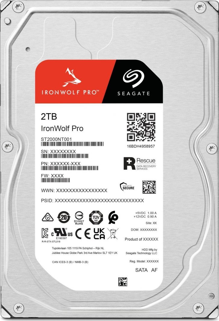 Seagate IronWolf Pro HDD 2TB 3.5'' SATA III (6Gb/s) - Thumbnail 9