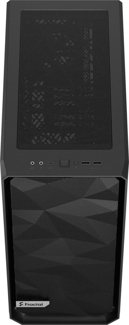 Fractal Design Meshify 2 Compact TG Light Tint Case, Black, Midi Tower - Thumbnail 11