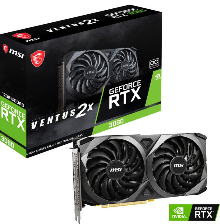 MSI GeForce RTX 3060 Ventus 2X OC 12GB GDDR6 Graphics Card - Thumbnail 10
