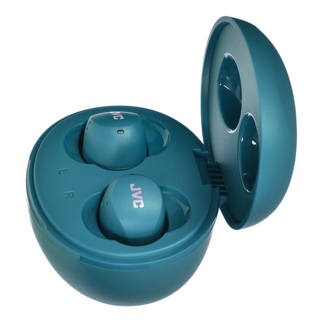 JVC HAA-6TZU Headphones, Green - Image 1