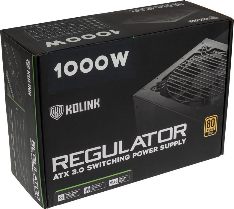 Kolink Regulator KL-R1000FG Power Supply, 1000W - Thumbnail 8