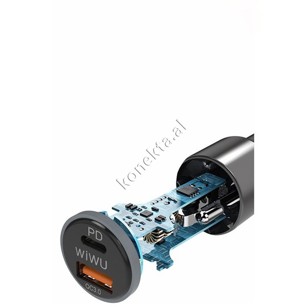 WiWU Adaptor Karikimi Per Makine 36W Fast Charge, E Zeze - Thumbnail 3