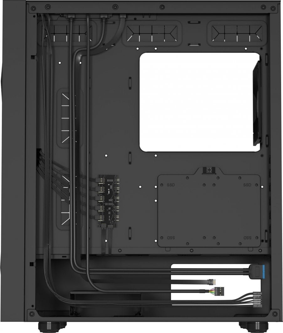 Genesis Diaxid 605F Case, Black, Midi Tower - Thumbnail 15