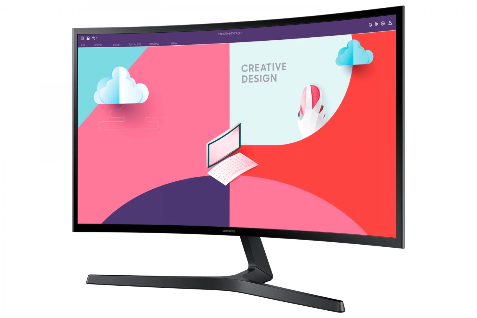 Samsung S24C366EAU Monitor, 24" - Thumbnail 6