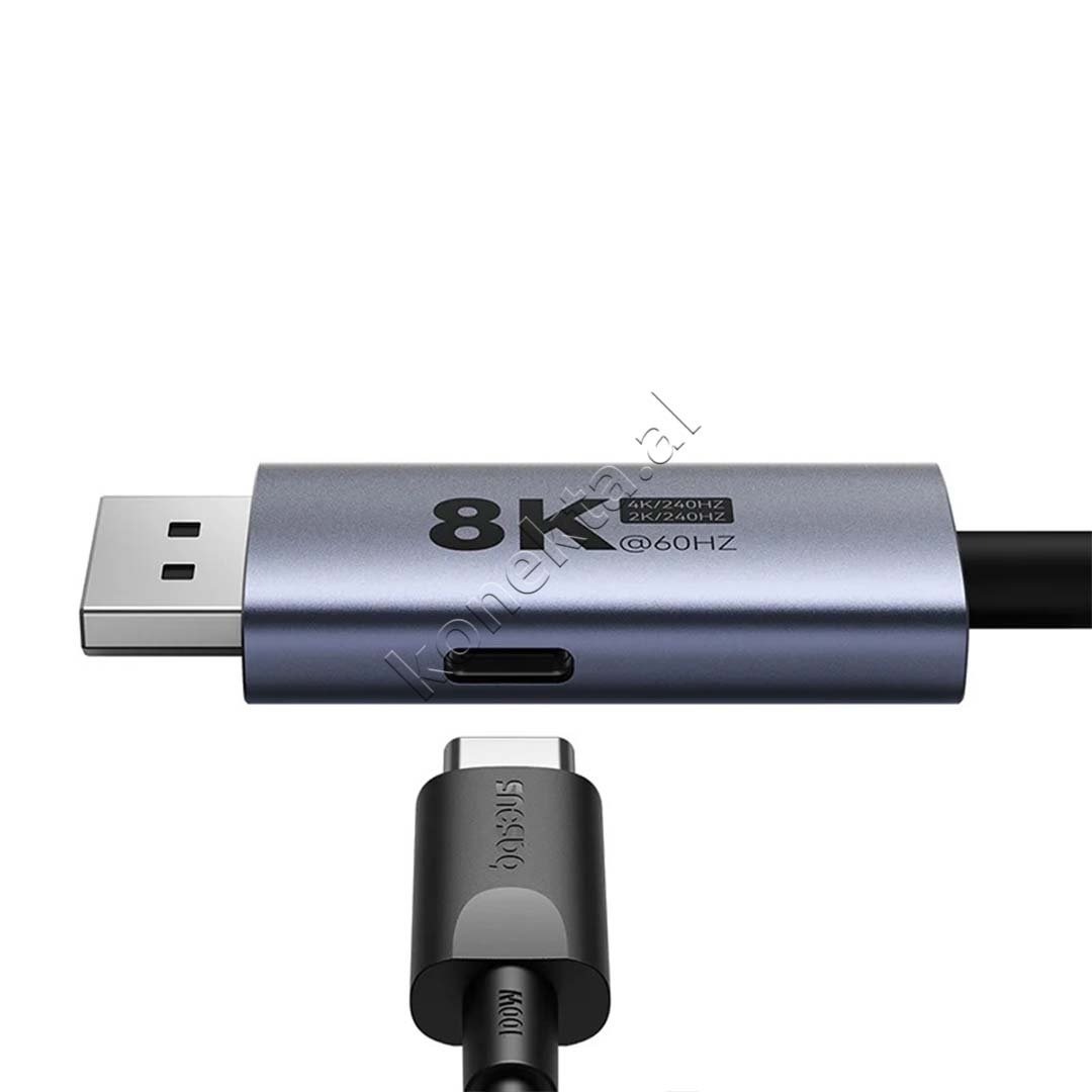 Baseus Type-C to DP Adapter 8K 60Hz 1.5M - Thumbnail 3