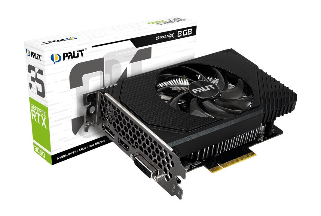 Palit GeForce RTX 3050 StormX Graphics Card, 8GB GDDR6 - Thumbnail 4
