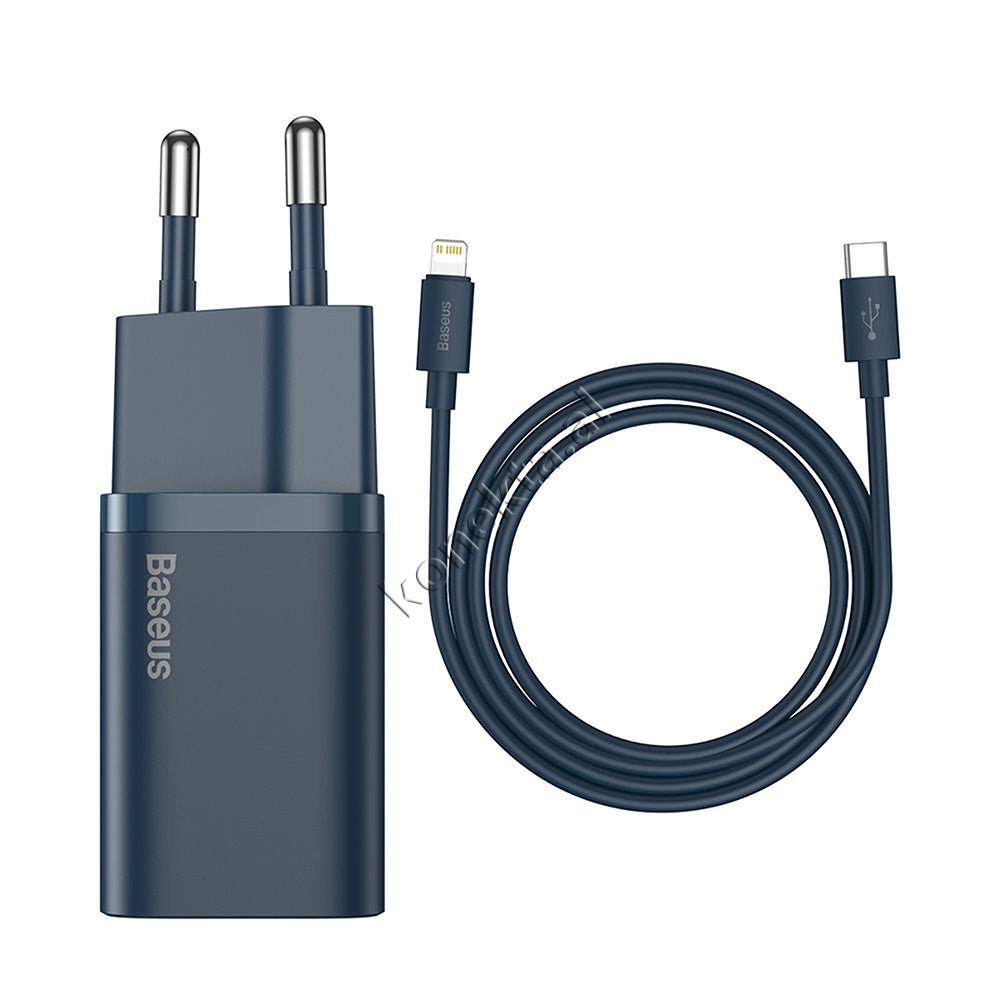 Baseus Charger with Type-C Port and 20W Charging Cable - Thumbnail 41