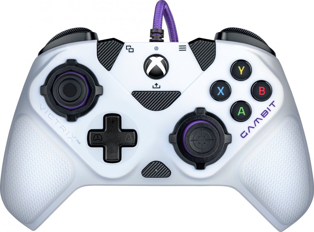 Victrix Gambit Tournament Controller, Wired, White / Purple - Thumbnail 4