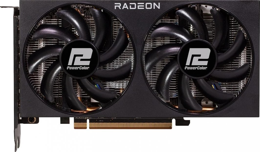 Power Color Radeon RX 7600 Fighter Graphics Card, 8GB GDDR6 - Thumbnail 2