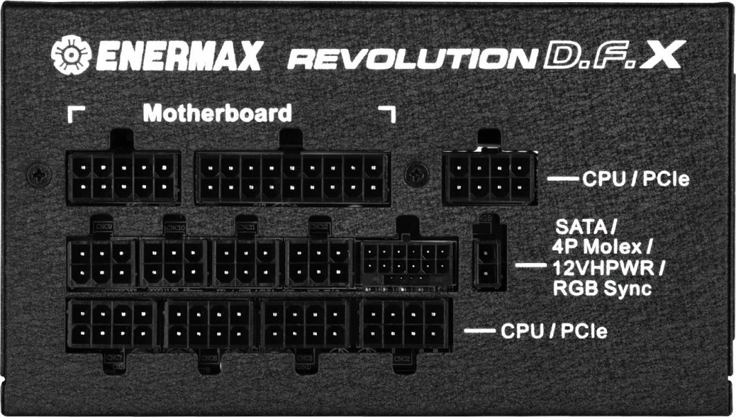 Enermax Revo DFX ERT850EWT Power Supply, 850W, ATX 3.0 - Image 1